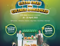 PT Pegadaian Kanwil VI Makassar Gelar Bazar Emas dan Kuliner Ramadan di 7 Area Kerja