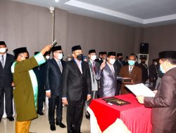 Dollah Mando Lantik 22 Pejabat Pimpinan Tinggi Pratama Lingkup Pemkab Sidrap