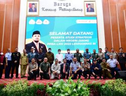 Gubernur Sulsel Sambut Peserta SSDN PPRA LXIII 2022 Lemhannas RI