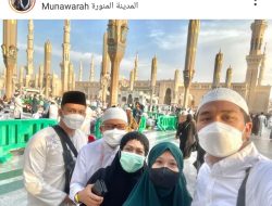 Di Kota Madinah, Ini Doa TP dan Istri untuk Masyarakat Parepare dan Sulsel