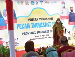 Cakupan Imunisasi Dasar Lengkap di Sulsel Tertinggi di Indonesia
