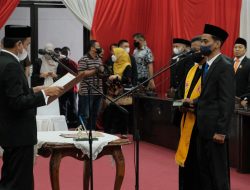 Harry Kurnia Pakambanan Resmi Jabat Anggota DPRD Makassar, Ini Harapan Danny Pomanto dan Rudianto Lallo