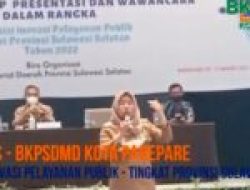 Peduli PNS Pemkot Parepare Masuk Top 30 Inovasi Pelayanan Publik Tingkat Sulsel