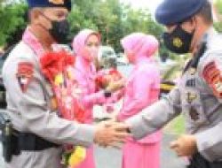 Dansat Brimob Polda Sulsel Bertandang ke Parepare