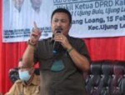 Temui Konstituen di Desa Padangloang, H Patudangi Azis: Jangan Sia-siakan Reses Anggota DPRD