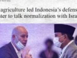 The Jerusalem Post: Prabowo Koordinasi dengan Israel Demi Normalisasi Hubungan Bilateral dan Pilpres 2024