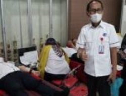 Gandeng PMI Sulsel, Perumda Air Minum Kota Makassar Rutin Laksanakan Donor Darah