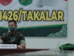 Dandim 1426 Takalar Imbau Personelnya dan Masyarakat Waspadai Cuaca Ekstrem