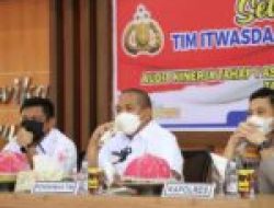 Itwasda Polda Sulsel Audit Kinerja Polres Sidrap