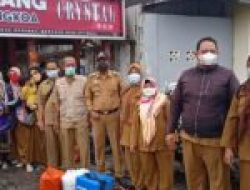 Giat Percepatan Vaksinasi 100 Persen, Camat Sangkarrang Gelar Sweeping Kartu Vaksin