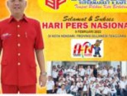 Owner Baji Pamai Supermarket dan Cafe Ucapkan Selamat Hari Pers Nasional