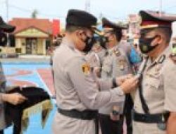 AKBP Ponco Indriyo Pimpin Langsung Sertijab Pejabat di Lingkup Polres Sidrap