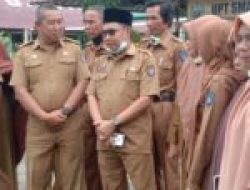 Kunker ke SMAN 7 Pinrang, Sekretaris Disdik Sulsel Disambut Salawat Badar