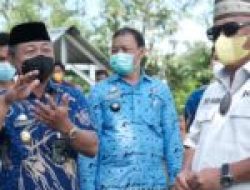 Wabup Gowa Dampingi Gubernur Gorontalo Pantau Lahan Pembangunan TPU di Pattallassang