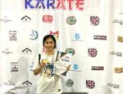 Bikin Bangga, Polwan Brimob Sulsel Jadi Jawara Open Tournament Karate