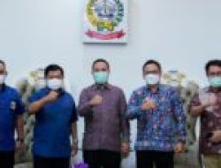 Bertemu Plt Sekjen Kemendagri, Andi Sudirman Bahas Penanganan Covid-19