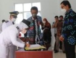 Wabup Lutra Hadiri Sertijab Pejabat Dua Kecamatan