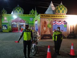 H-1 Lebaran, Polisi Lalulintas Polres Luwu  Siaga Gatur di Poros Trans Sulawesi