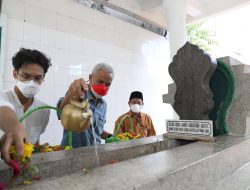Kunjungi Sulsel, Gubernur Jateng Ziarah ke Makam Pangeran Diponegoro