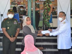 Wakil Walikota Parepare Ikut Awasi Penyaluran BLT TNI Di Makodim