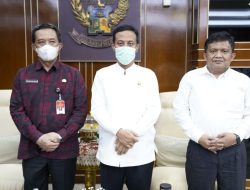 Gubernur Terima Dirjen Bina Pemdes, Bahas Peta Batas Desa di Sulsel