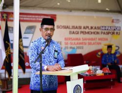 Sosialisasi M- Paspor, Liberti Sitinjak Ajak Kanim Makassar Bersinergi dengan Media