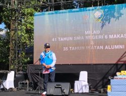 Dihadapan Ribuan Alumni, Rektor UNM: Saya Bangga Jadi Bagian IKA SMAN 6 Makassar