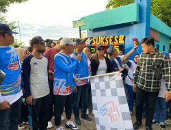 Danny Pomanto dan Rudianto Lallo Pimpin Gerak Jalan Santai IKA SMAN 6 Makassar