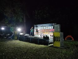 Diisi Kegiatan Positif, Ketua DPRD dan Ratusan Bikers Meriahkan Anniversary CB Slow Jeneponto
