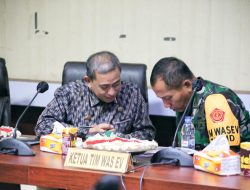 Terima Kunjungan Tim Wasev TMMD, Bupati Wajo Harap Sinergi Terus Terjaga