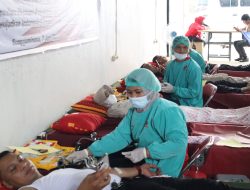 Polres Gowa Gelar Donor Darah Sambut HUT Bhayangkara ke-76
