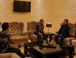 Taufan Pawe dan Komisaris PSM Bahas Komitmen Jadikan Parepare Home Base PSM