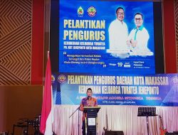 Hadir di Pelantikan Pengurus KKT Makassar, Rudianto Lallo: Jeneponto Lahirkan Banyak Orang Besar