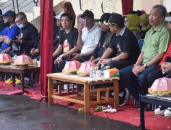Senam Jantung Sehat dan Pengundian Doorprize Warnai Launching Tahapan Pemilu Tahun 2024 KPU Takalar