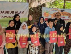 Hadiri Penerimaan Rapor SDIT KH Ahmad Dahlan di Bantimurung, Erna Taufan Ajari Anak Bersyukur