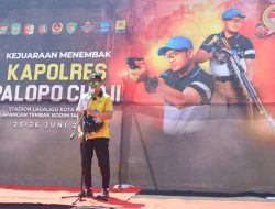 Resmi dibuka, Kejuaraan Menembak Kapolres Palopo Cup II Diikuti Ratusan Peserta