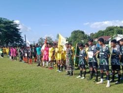 Turnamen Liga Santri Piala Kasad Dimulai, Dandim Gowa Harapkan Sportifitas