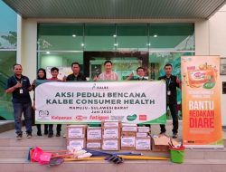 KALBE Aksi Peduli Bencana, Bersihkan Fasilitas Umum dan Berikan Bantuan Obat