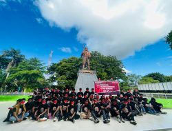 Deklarasi Ganjar Milenial di Kabupaten Bone Diwarnai Pawai Ratusan Motor