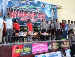 6 Kabupaten Ikuti Turnamen Bola Volli Kapolda Sulsel Cup, Kapolres Palopo: Jadi Ajang Silahturahmi dan Tunjukkan Sportifitas