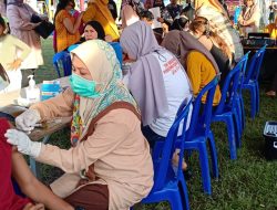 Dapat Tiket Bermain Gratis di Wahana, Warga Antusias Ikut Vaksin di Palopo Youth Expo