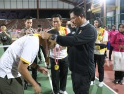 Resmi Tutup Kapolda Cup, Nana Sudjana Harap Bisa Lahirkan Petenis Handal