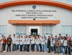Buka Peluang Kerjasama Strategis, DPP Apindo Sulsel Kunjungi Balai Kereta Api