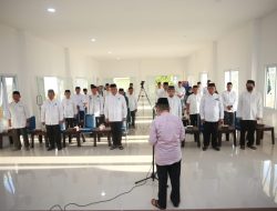 Judas Amir Resmi Lantik Pengurus Masjid Agung Luwu Palopo Periode 2022-2025