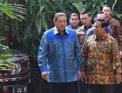 Usai Prabowo, Giliran SBY Kunjungi Surya Paloh