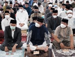 Salat Idul Adha di Masjid Agung Syekh Yusuf, Bupati Gowa Ajak Persatuan Umat