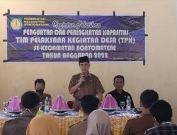 Wabup Selayar Buka Pelatihan Peningkatan Kapasitas TPK Desa se-Kecamatan Bontomatene