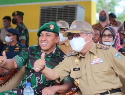 Pangdam XIV/Hasanuddin Apresiasi Kontribusi Wali Kota Parepare Dalam Program TMMD ke-114