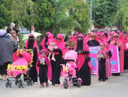 Komunitas Pencinta Warna Pink di Luwu Utara Juara I Lomba Pawai Hijraturrasul