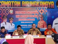 BPBD Makassar Gelar Pelatihan Mitigasi Bencana, Sasar Warga Longwis di Empat Kecamatan